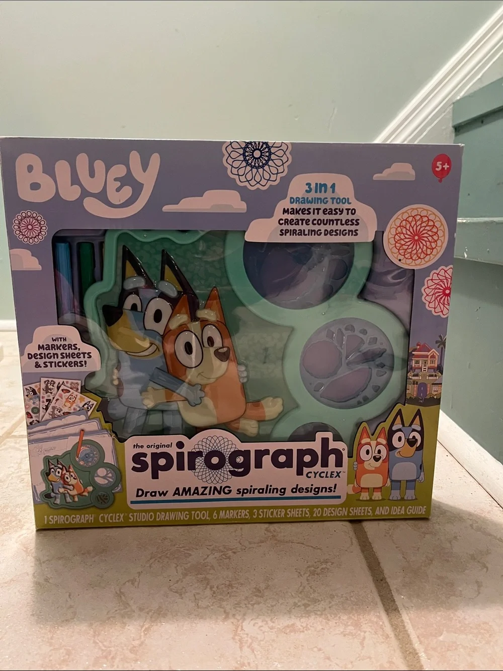 Spirograph Cyclex Kids Drawing Tool - Mint Green